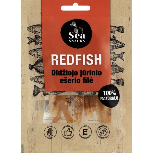 Rybí Jerky - Filety z okouníka zlatavého proužky